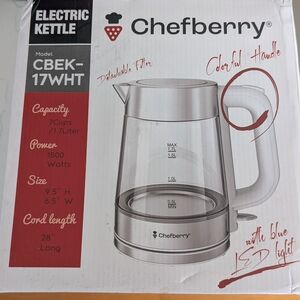 Electric Kettle with Colorful Handle
